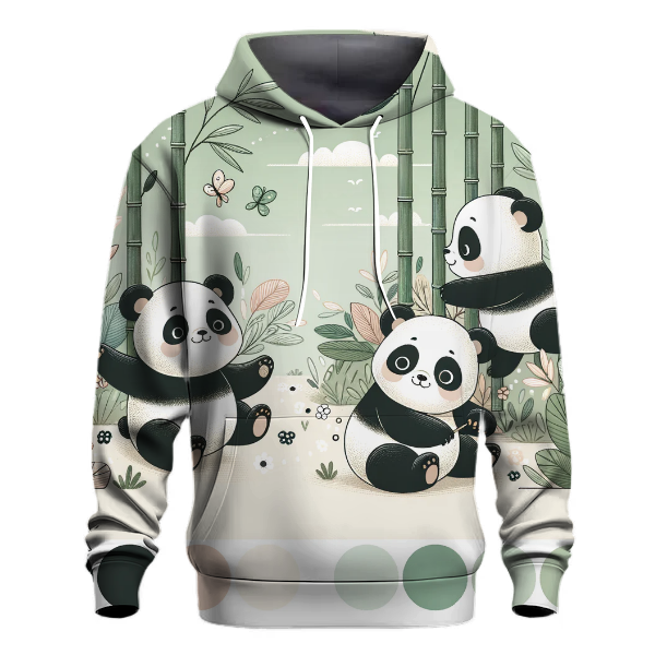 Playful Pandas Hoodie