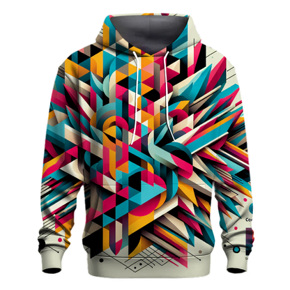 Vivid Vector Visions Hoodie