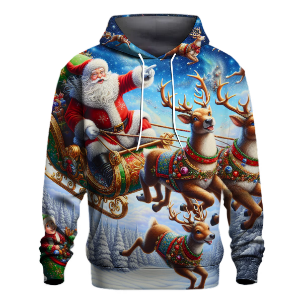 Sleigh Ride with Christmas Pals Hoodie