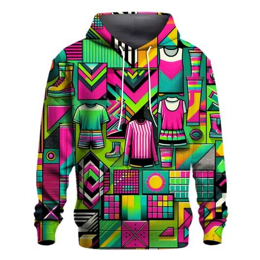 Fashionably 80s Hoodie