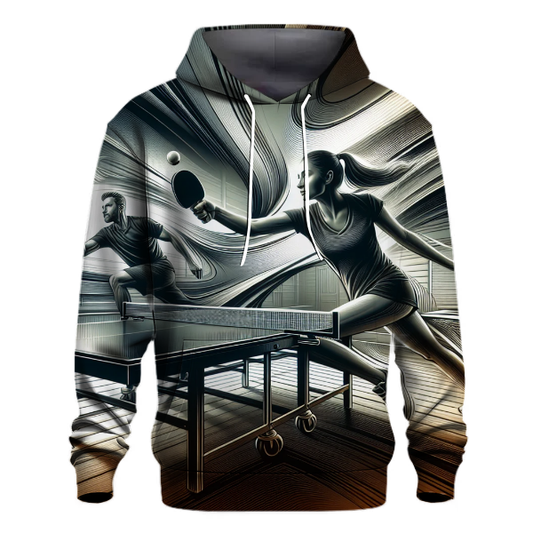 Table Tennis Dynamics Hoodie Hoodie Designs