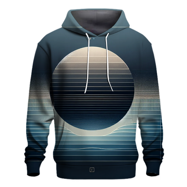 Steel Blue Gradient Hoodie