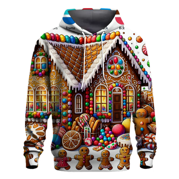 Whimsical Gingerbread Dreamland Hoodie