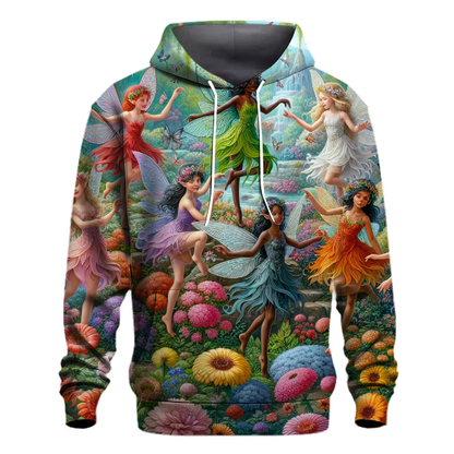 Whimsical Garden Fairies Hoodie