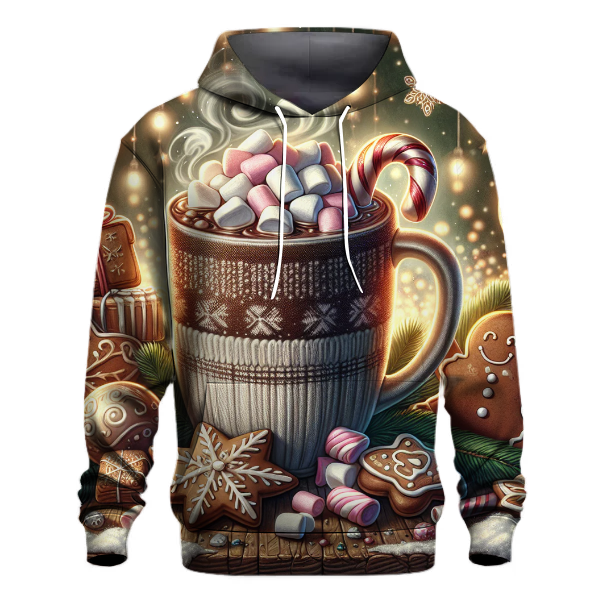 Christmas Cocoa and Cozy Vibes Hoodie