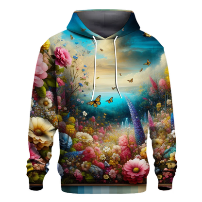 Floral Garden Symphony Hoodie