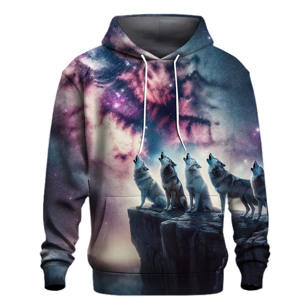 Galactic Wolf Pack Hoodie