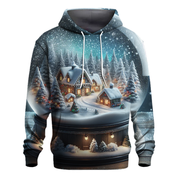 Snow Globe Fantasy World Hoodie