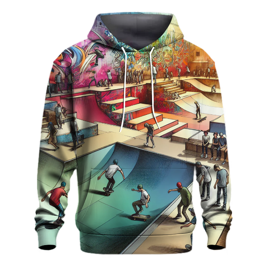 Skating through Life Hoodie