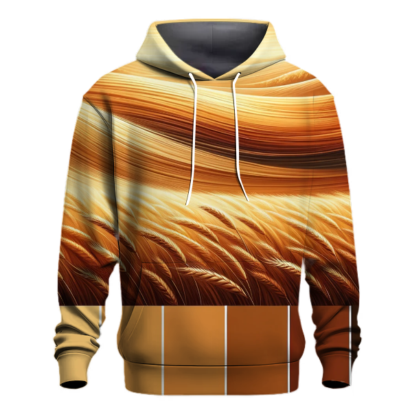 Golden Wheat Gradient Hoodie