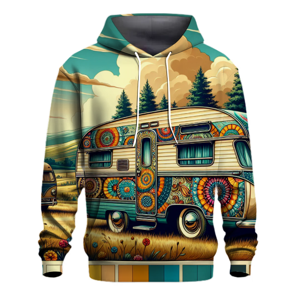 Vintage Caravan Journey Hoodie