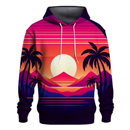 Digital Sunset Escape Hoodie