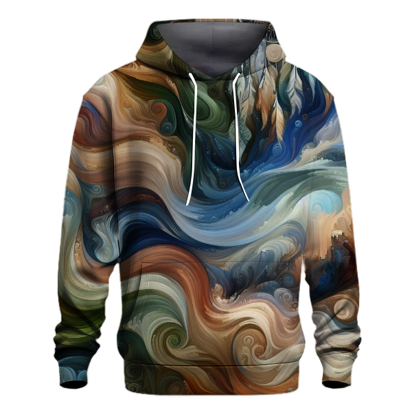 Dreamcatcher Boho Tie-Dye Hoodie