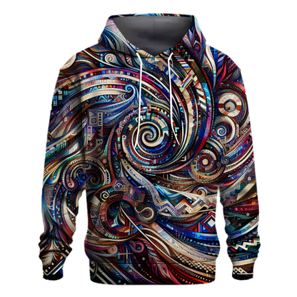 Techno-Tribal Fusion Hoodie