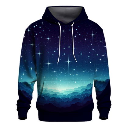 Mystical Night Sky Gradient Hoodie