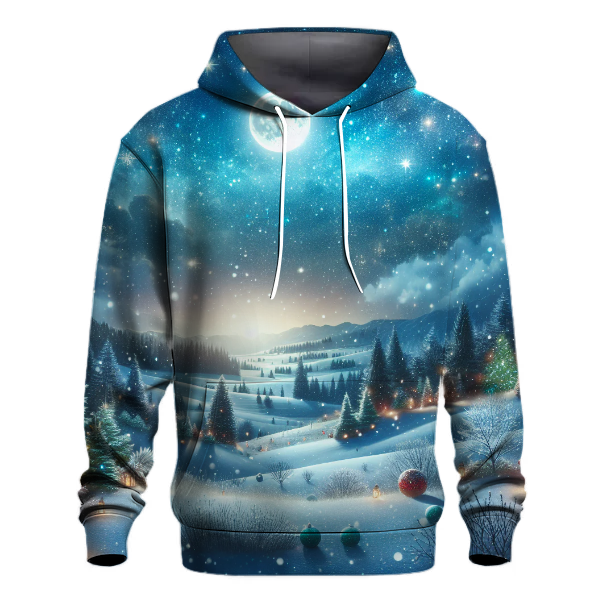 Twinkling Stars and Christmas Wishes Hoodie