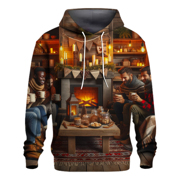 Cozy Christmas Cabin Hoodie