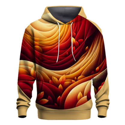 Vibrant Autumn Leaves Hoodie