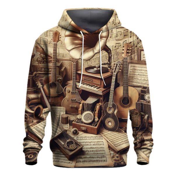 Vintage Music Rhythm Hoodie