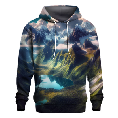 Wanderlust Mountainscape Hoodie