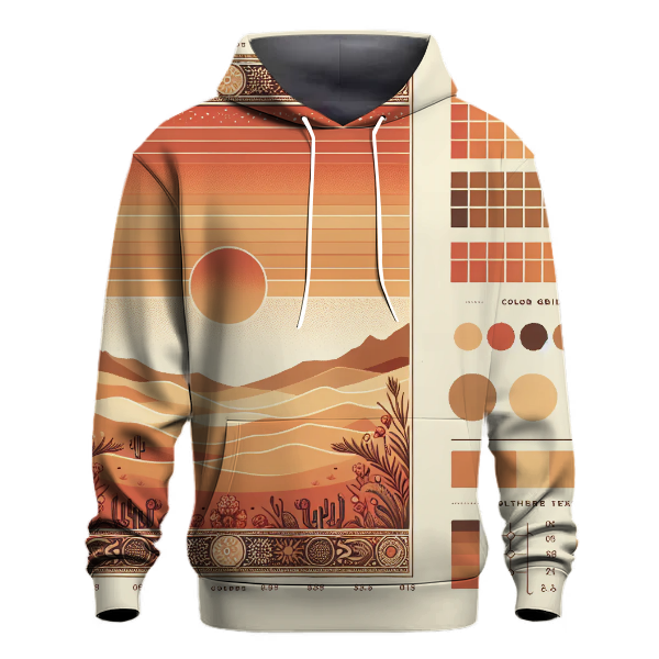 Earthy Desert Mirage Hoodie