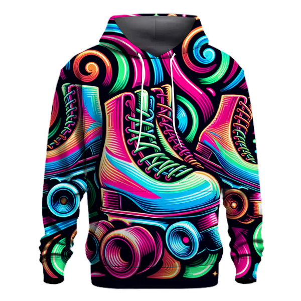 Rad Roller Disco Design Hoodie Hoodie Designs