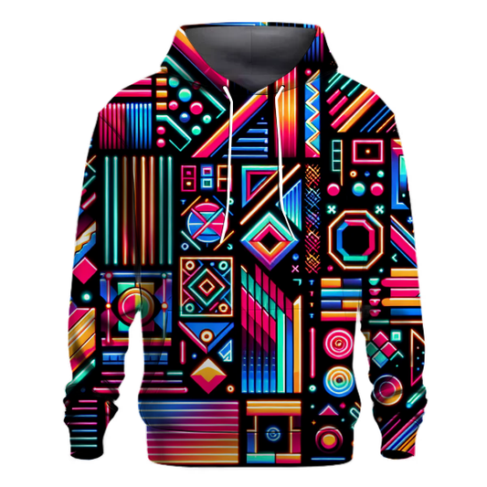 Neon Night Rhythm Hoodie