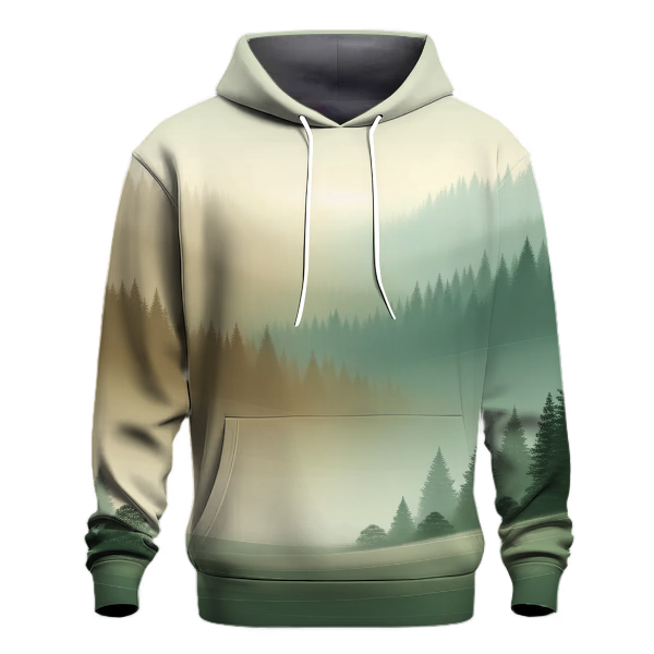 Misty Forest Gradient Hoodie