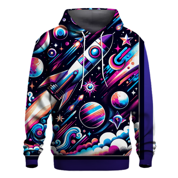 Space Odyssey Graphics Hoodie