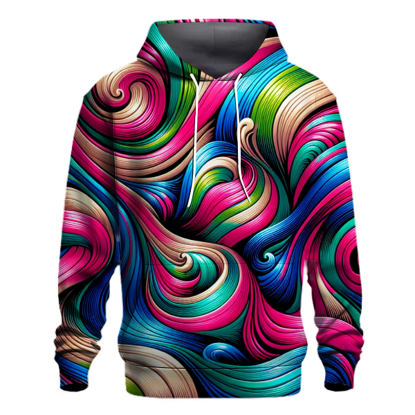 Electric Groove Patterns Hoodie