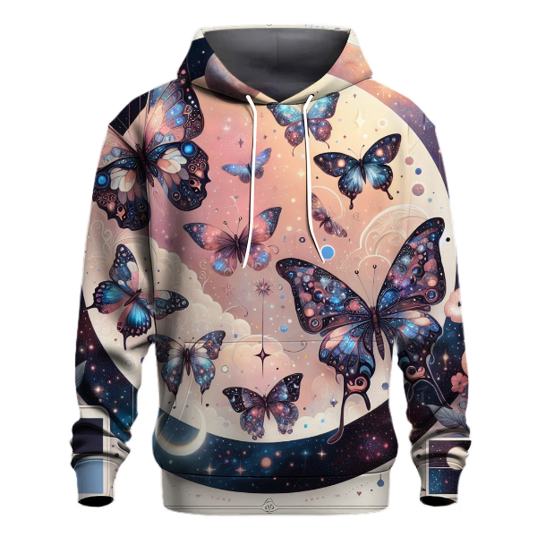 Cosmic Butterfly Dreams Hoodie