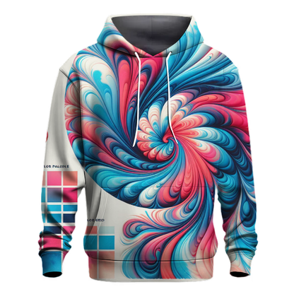 Vibrant Tie-Dye Burst Hoodie