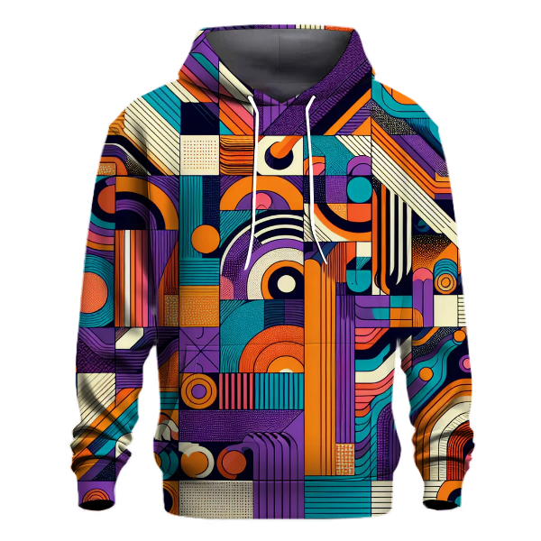 Vibrant Abstract Patterns Hoodie