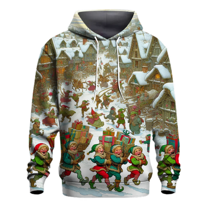 Whimsical Elf Parade Hoodie