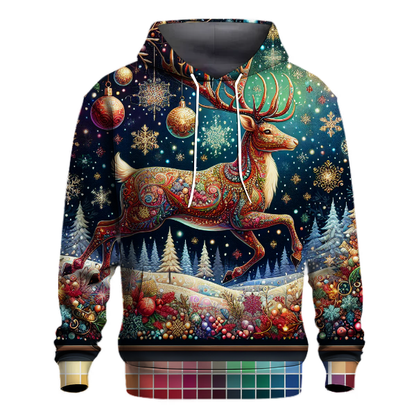 Winter Wonderland Reindeer Hoodie