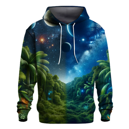 Galactic Jungle Symphony Hoodie