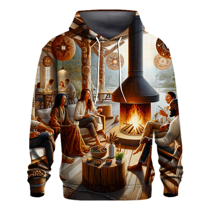 Rustic Holiday Retreat Hoodie