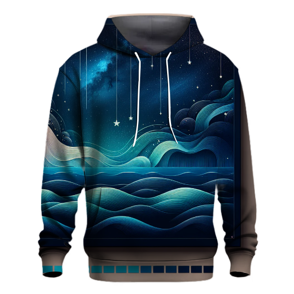 Starry Ocean Night Hoodie