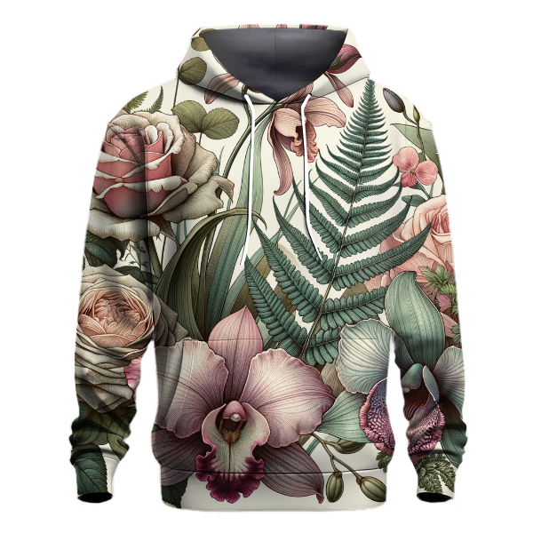 Vintage Botanical Garden Hoodie