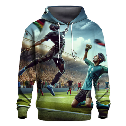 Soccer Team Victory Hoodie Embroidered Hoodies