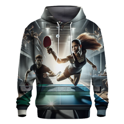 Table Tennis Rally Hoodie