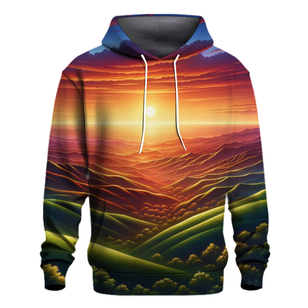 Breathtaking Sunset Landscapes Hoodie