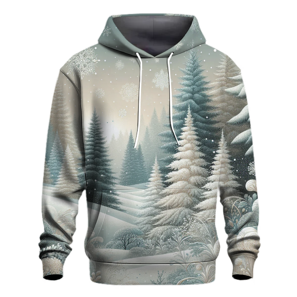 Elegant Winter Wonderland Hoodie