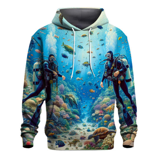 Diving - Ocean Depths Hoodie