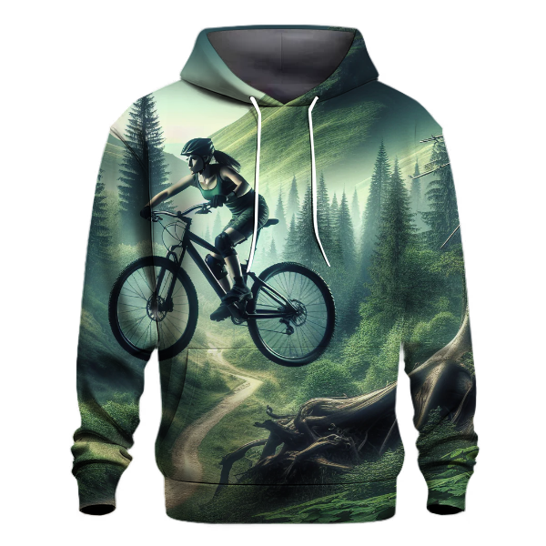 Mountain Biking Passion Hoodie Pullover Hoodies