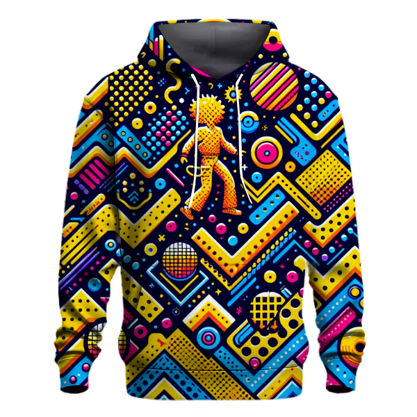 Vibrant Funky Patterns Hoodie