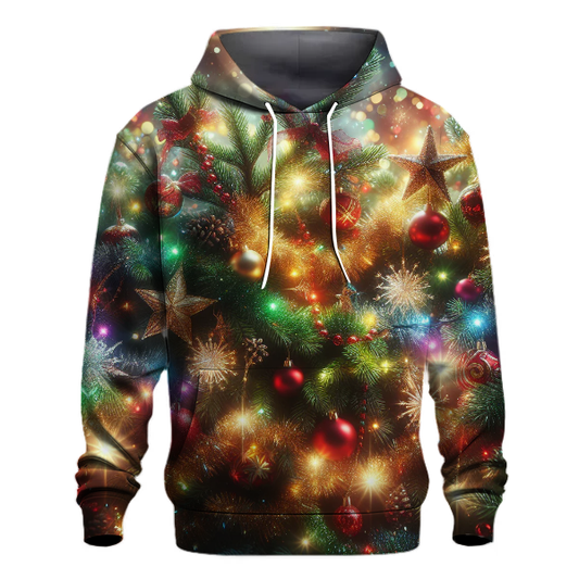 Twinkling Tinsel and Lights Hoodie