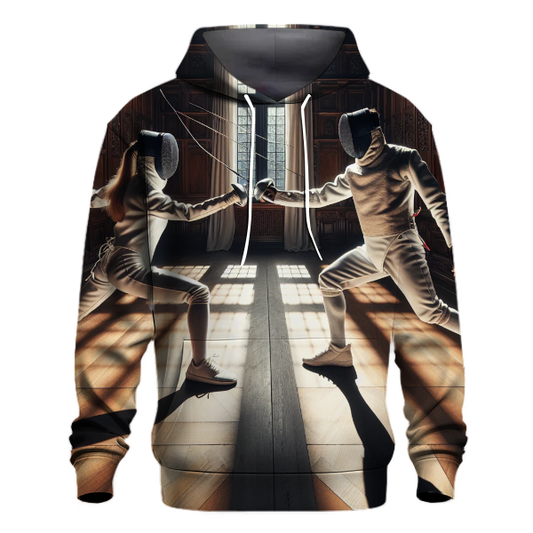 Fencing Focus Hoodie Custom Hoodies