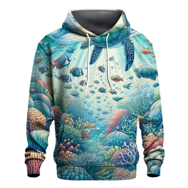 Whimsical Underwater Fantasy Hoodie