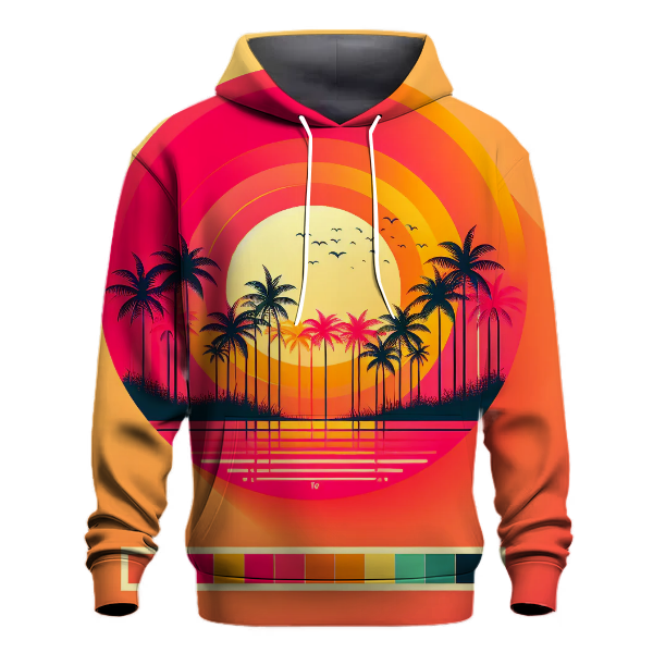 Tropical Dream Gradient Hoodie